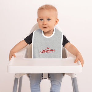 Embroidered Baby Bib - Maineland Clothing Co.